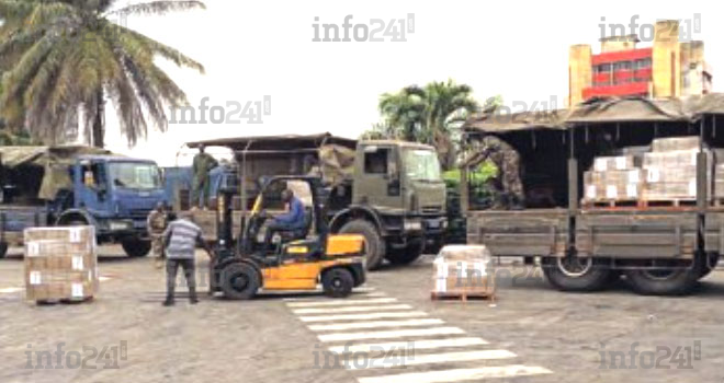 Elections 2023 : le matériel électoral en route pour l’intérieur du pays par convoi militaire