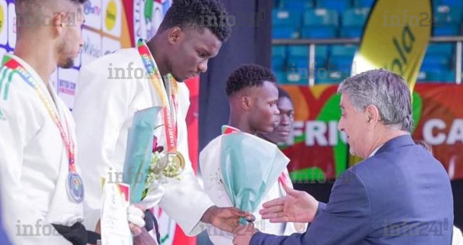 Championnat d’Afrique de judo 2023 : le gabonais Fernand Nkero reste champion junior !