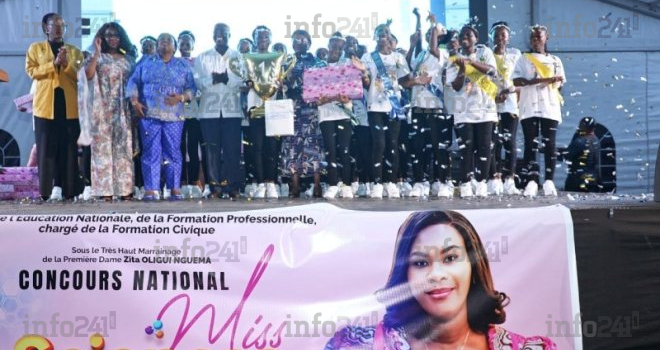 L’Estuaire rafle la mise au concours Miss Sciences 2024 du Gabon !