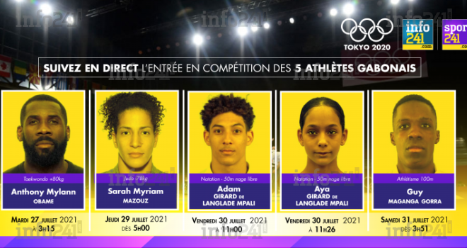 JO 2020 : C’est déjà fini pour le Gabon qui rentre bredouille de son aventure à Tokyo !