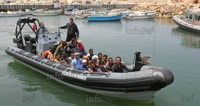 Tunisie : 178 migrants de 8 nationalités secourus en mer par la marine tunisienne
