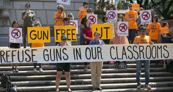 Etats-Unis&nbsp;: l’université du Texas autorise le port d’armes en classe