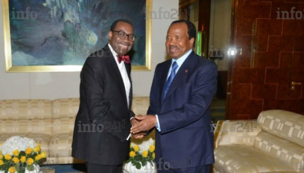 Paul Biya manifeste son soutien à la BAD : « Grâce à vos efforts, le développement de l’Afrique va s’accélérer »