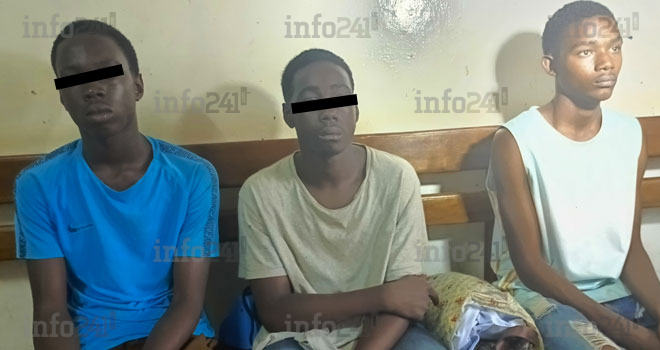 Un trio de jeunes gabonais dont deux mineurs, jeté en prison pour avoir cambriolé une habitation