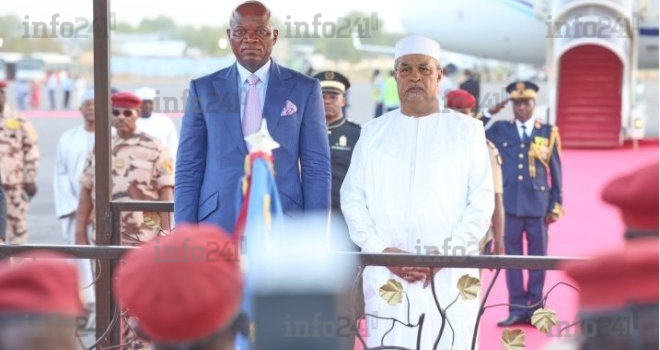 Le général Oligui Nguema au Tchad pour l’investiture controversée du général Deby Itno