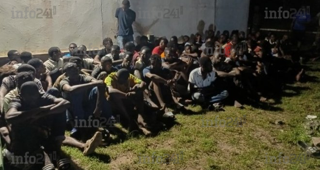 Port-Gentil : 87 présumés criminels appréhendés lors d’une vaste opération contre l’insécurité