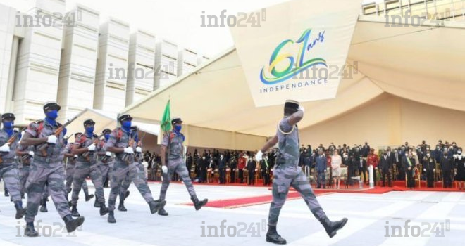 Un défilé à huis clos de 50 minutes pour célébrer les 61 ans d’Indépendance du Gabon