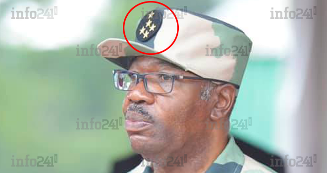 Le soldat Ali Bongo est aussi... général 5 étoiles de l’armée gabonaise !