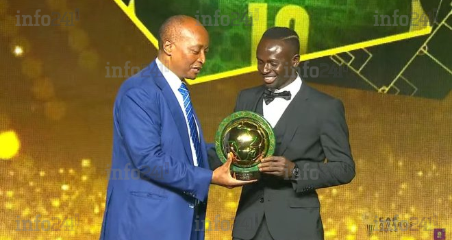 CAF Awards : Sadio Mané sacré pour la seconde fois joueur africain de l’année