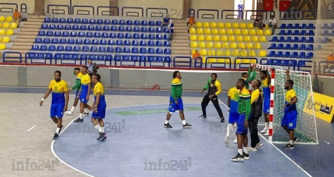 Le Gabon douché par la Guinée en ouverture de la CAN handball Egypte 2022