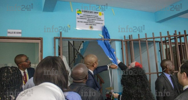 Le dispensaire Caritas de Libreville réhabilité en centre de santé maternelle et infantile
