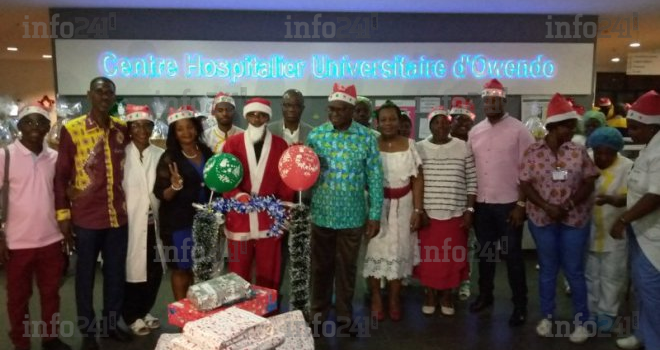 Le ministre gabonais de la Santé « s’assure » de la distribution des cadeaux de Noël du couple présidentiel