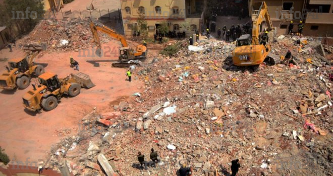  Égypte : l’effondrement d’un immeuble au Caire fait 18 morts