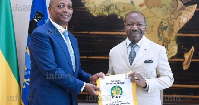 Le président de la CAF plaide à nouveau le cas Pierre Alain Mounguengui face à Ali Bongo