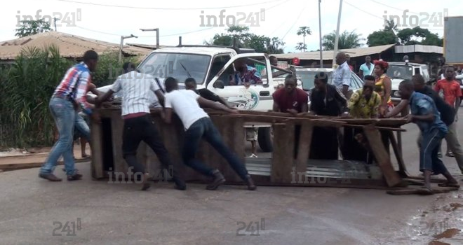 Les barricades de Matanda à Port-Gentil