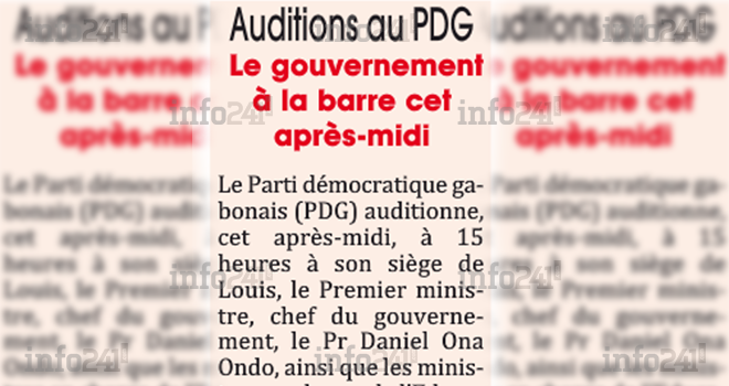 Le siège Librevillois du PDG, nouvelle Assemblée nationale Gabonaise ?