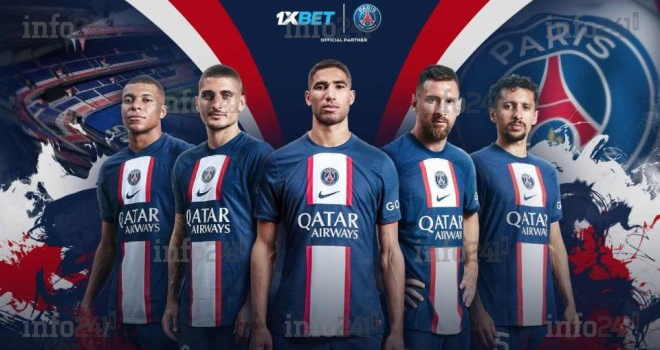 1xBet - nouveau partenaire régional du PSG