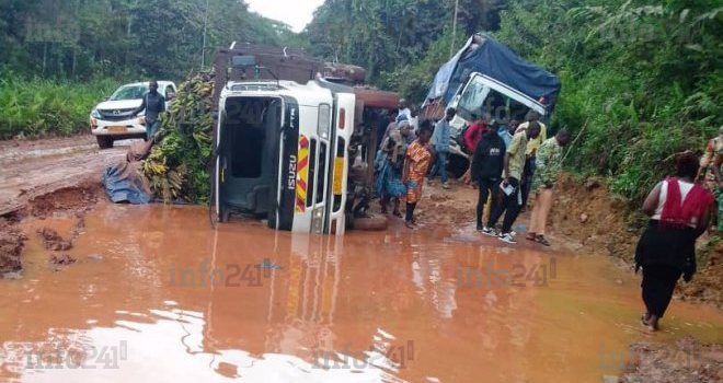 Entretien routier : le calvaire des usagers de la route au Gabon bloqués plusieurs heures à Mindji