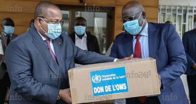 Le Gabon reçoit un don de masques, de combinaisons et de gants de l’OMS
