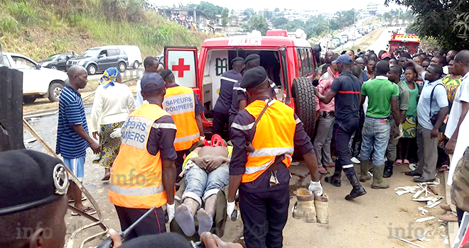 Un accident de la voie express fait un mort et cinq blessés à Libreville
