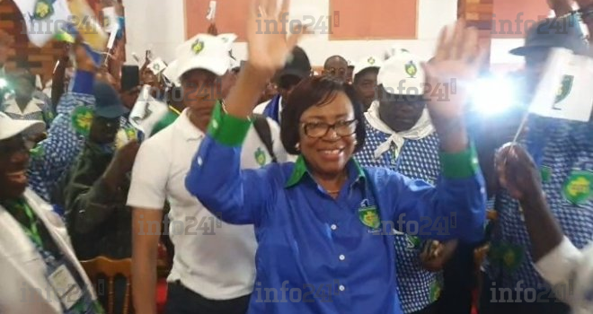 Présidentielle 2023 : Paulette Missambo investie officiellement candidate de l’Union nationale