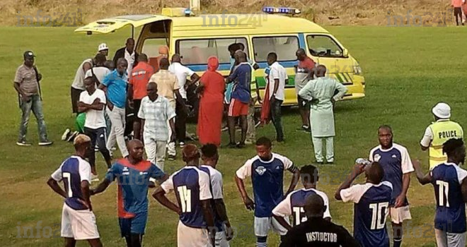 Championnat national D3 :  Un joueur gabonais perd la vie à peine entré dans l’aire de jeu