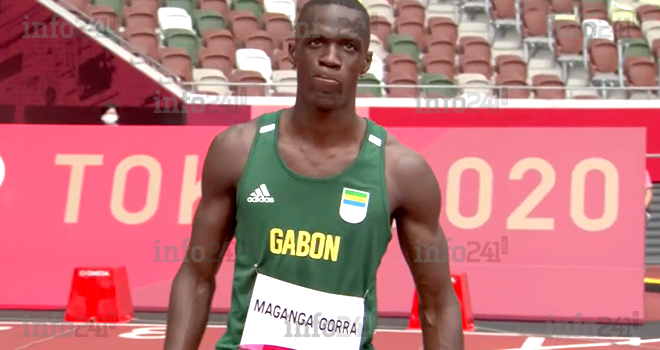JO Athlétisme : Guy Maganga envoie le Gabon au premier tour du 100m hommes