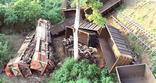 Setrag : Un énième déraillement de train fait 4 blessés et bloque le trafic ferroviaire au Gabon