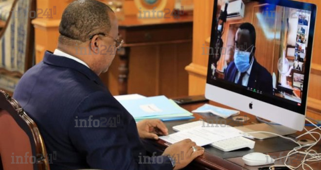 Visioconférence : Julien Nkoghe Bekale a présidé son premier conseil interministériel virtuel