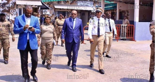 Port-Gentil&nbsp;: le ministre de la Justice Akuré-Davain face aux réalités de la prison centrale