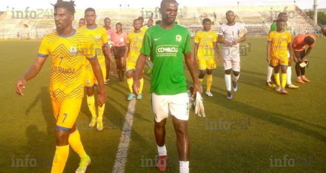 National Foot 1 : AS Mangasport reste leader après sa nouvelle victoire face à Stade Mandji