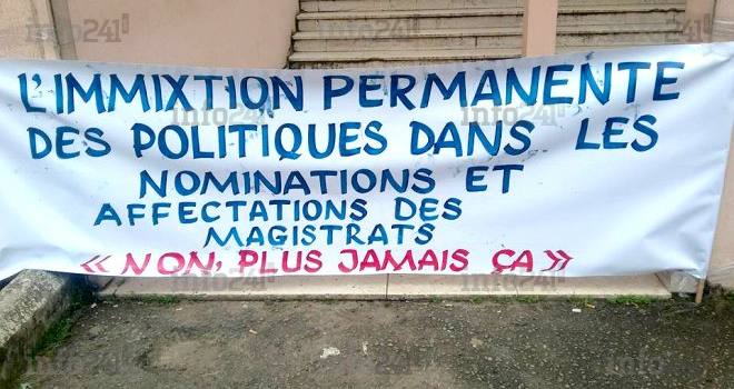 Les magistrats gabonais dénoncent l’immixtion des politiques dans l’organisation de la Justice