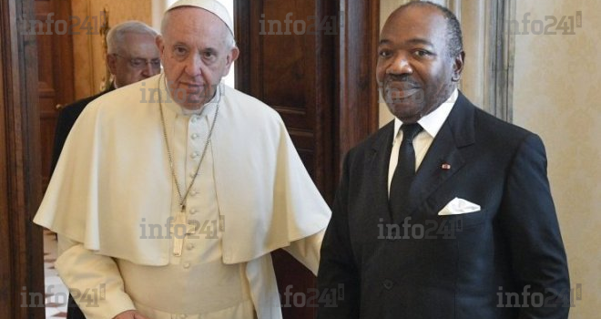 Ali Bongo reçu pendant une vingtaine de minutes par le pape François