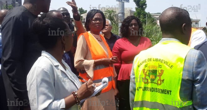 Lutte contre l’insalubrité : la mairesse de Libreville sensibilise les populations