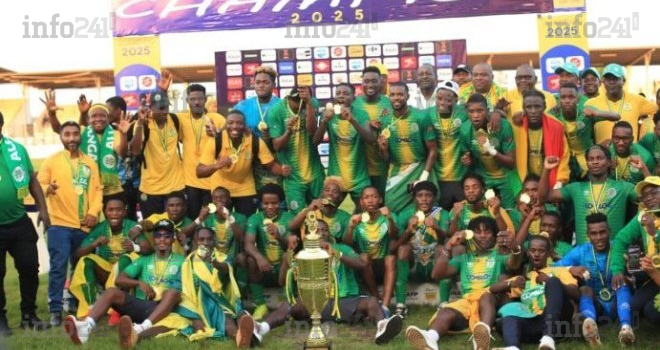 National Foot 1 &nbsp;: Mangasport invaincu décroche sa 10e étoile, CF Mounana et CS Bendjé relégués&nbsp;! 