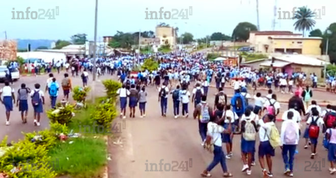 Haut-Ogooué : Craignant le pire, le gouverneur suspend les cours après une marche des élèves