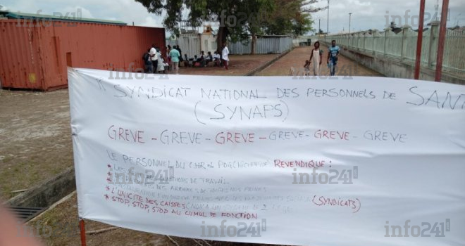 Primes impayées à l’hôpital de Port-Gentil : le Synaps floué, menace de durcir la grève des agents