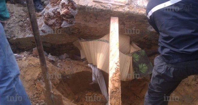 Un ouvrier enseveli par l’effondrement d’un mur d’habitation à Libreville