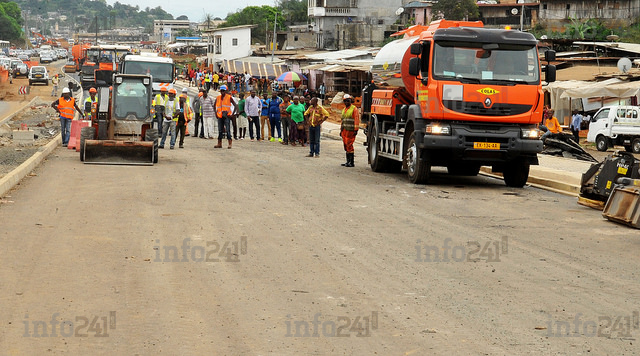 Les travaux de la voie PK5-PK12 de nouveau à l’arrêt pour impayés de l’Etat gabonais