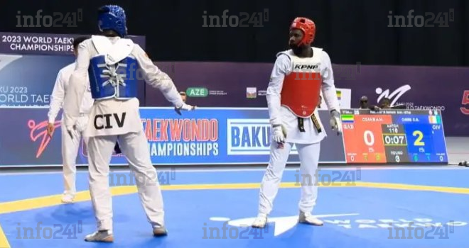 Mondiaux de taekwondo 2023 : le Gabon rentre totalement bredouille de l’expédition de Bakou