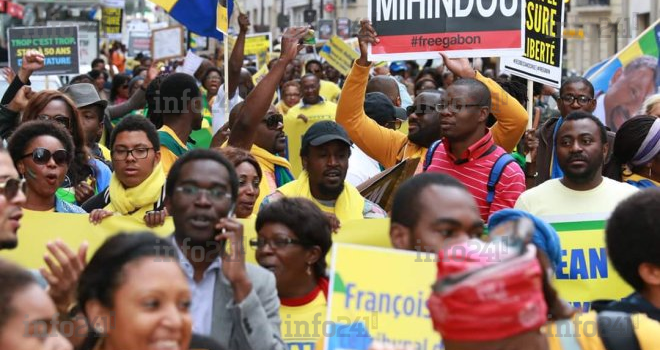 Des milliers de Gabonais à Paris pour célébrer la fin de mandat d’Ali Bongo