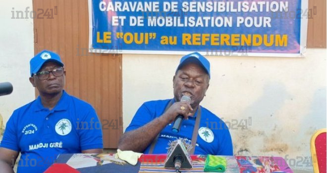 Port-Gentil&nbsp;: Féfé Onanga lance une caravane pour le oui au référendum pour soutenir le CTRI&nbsp;!