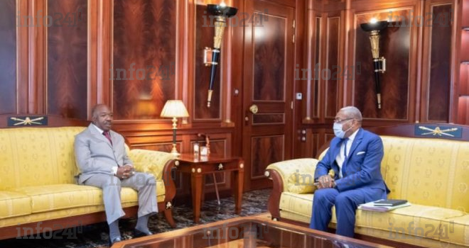 Ali Bongo a reçu au palais présidentiel le secrétaire général de son propre parti !