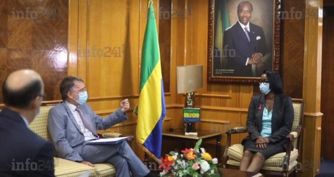 L’ambassadeur de France au Gabon chez Ossouka Raponda