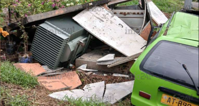 Libreville : Un clando percute un poste électrique et plonge plusieurs quartiers dans le noir