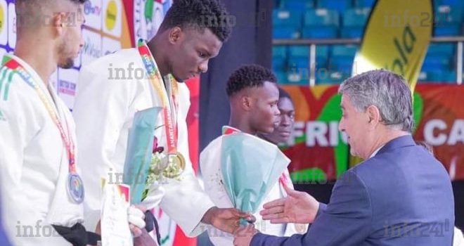 Championnat d’Afrique de judo 2023 : le gabonais Fernand Nkero reste champion junior !