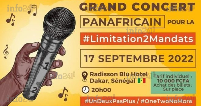 Sénégal : le concert panafricain pour la limitation des mandats présidentiels interdit par les autorités