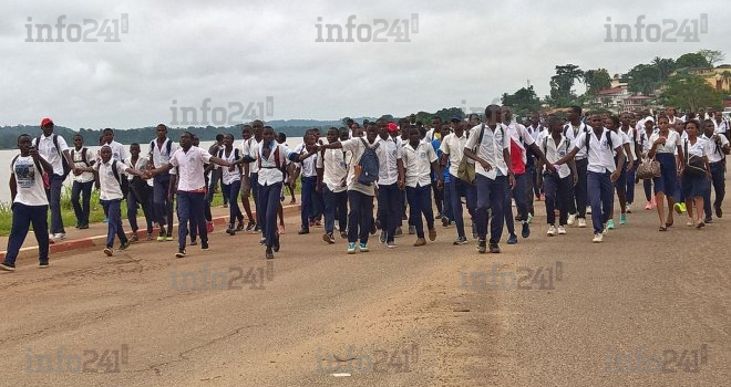 Une marche pacifique d’élèves de Port-Gentil réprimée violemment par la police gabonaise 