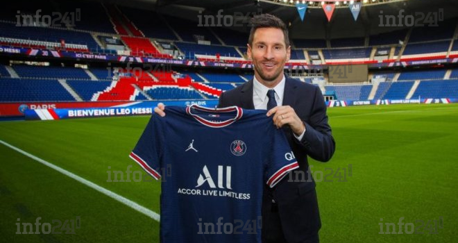 Transfert : Lionel Messi s’engage officiellement avec le PSG pour deux ans