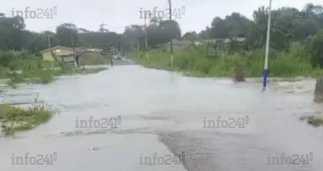 Inondations à Moabi : Plusieurs élèves gabonais privés de cours